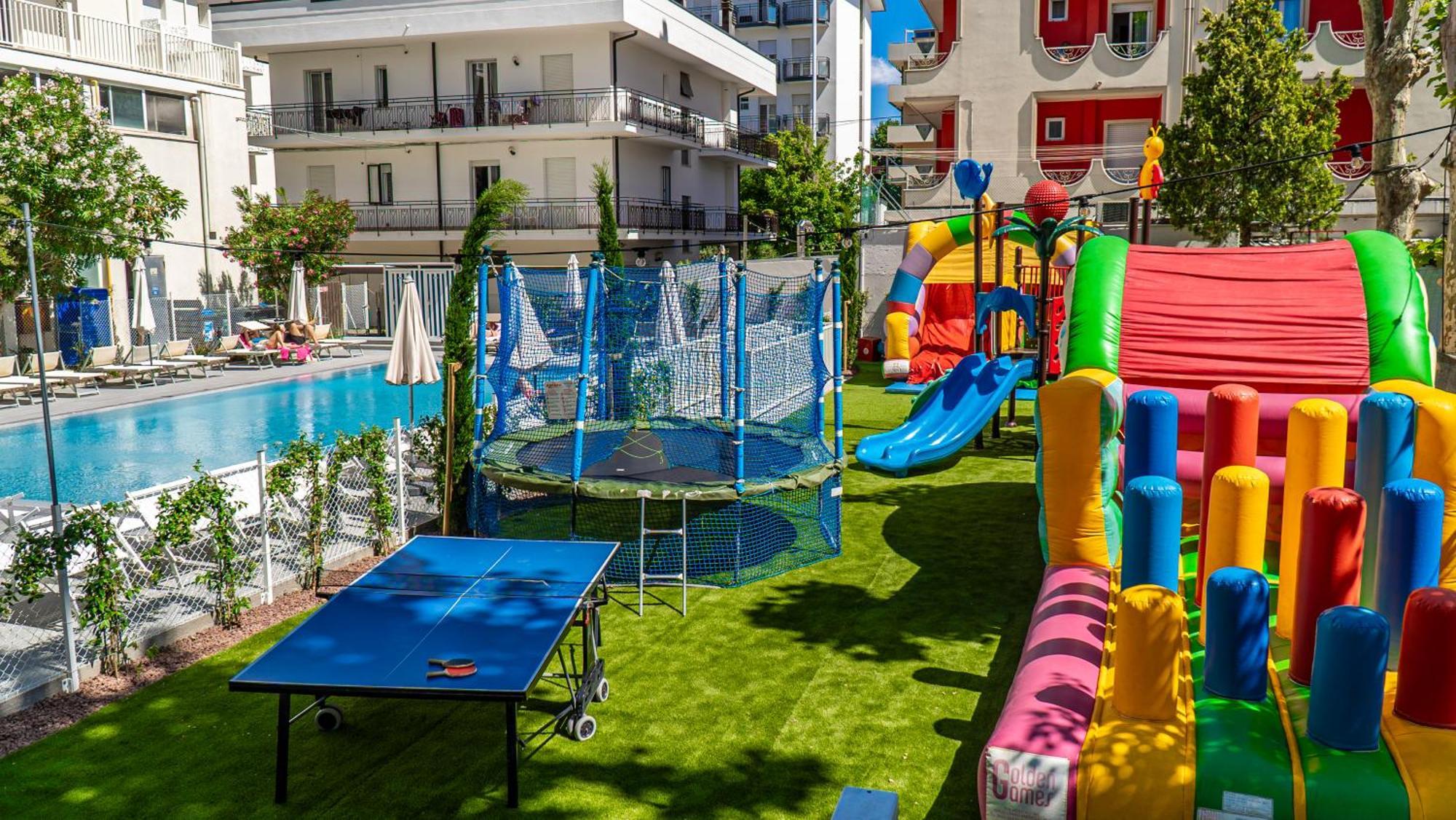 Hotel Aiglon Rimini Exterior foto