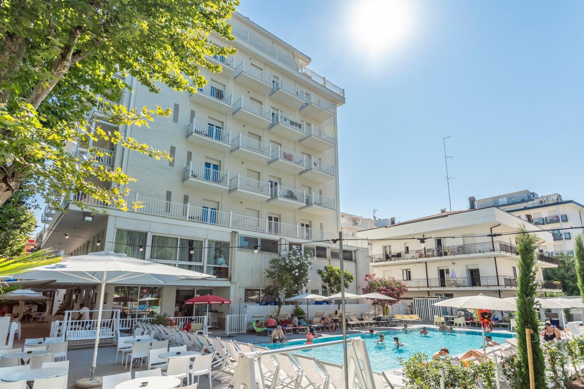 Hotel Aiglon Rimini Exterior foto